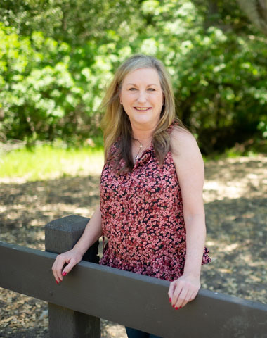 Impeccable Home Cleaning Service Owner, Nancy Glatt, pictured in an outdoor setting